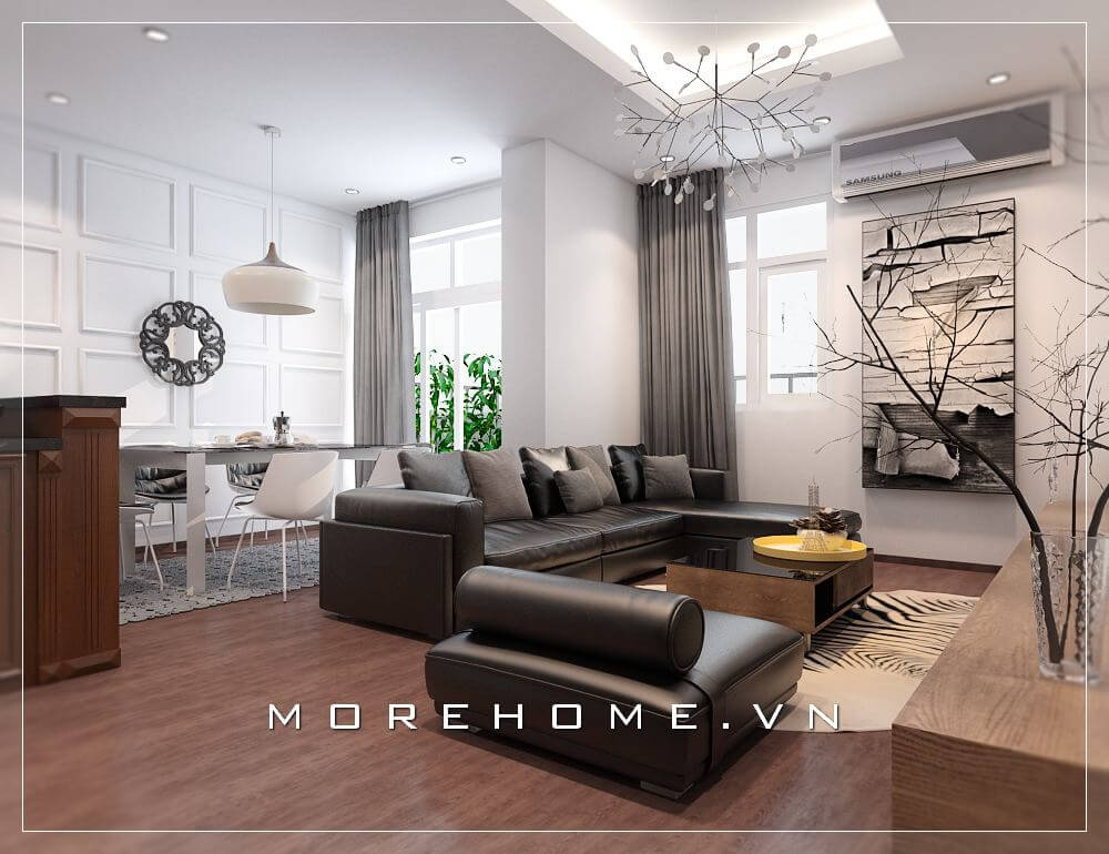 Thiết kế nội thất phòng khách biệt thự đẹp, sang và đẳng cấp